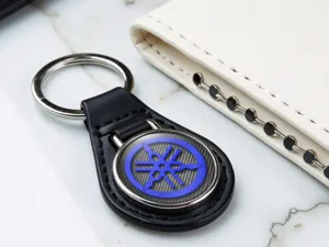 Yamaha Custom Leather Key Rings Stylish Design Force Look